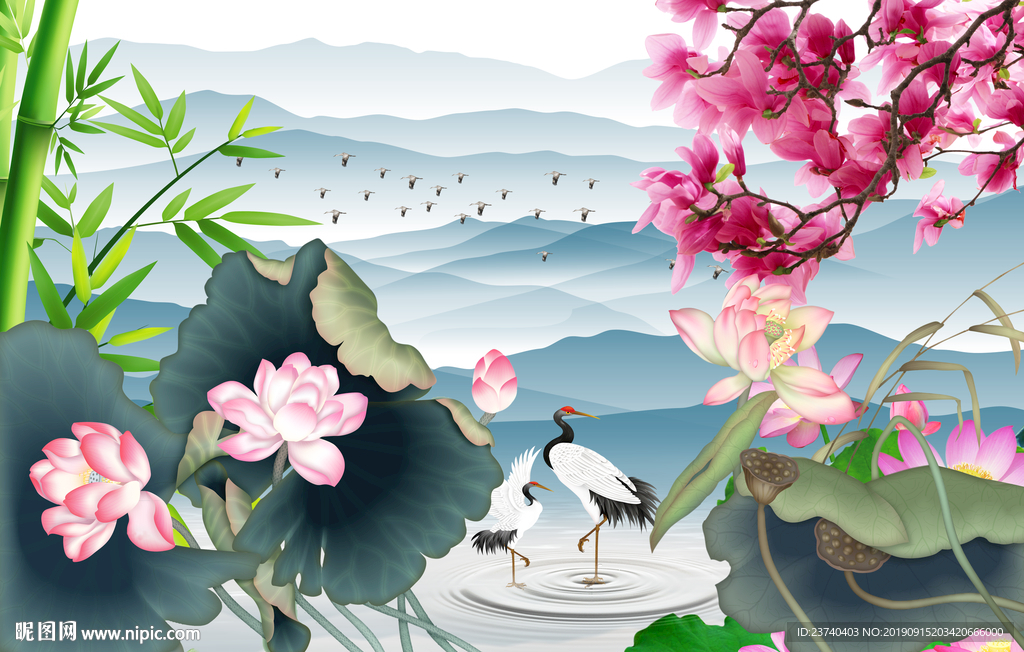 时尚壁画