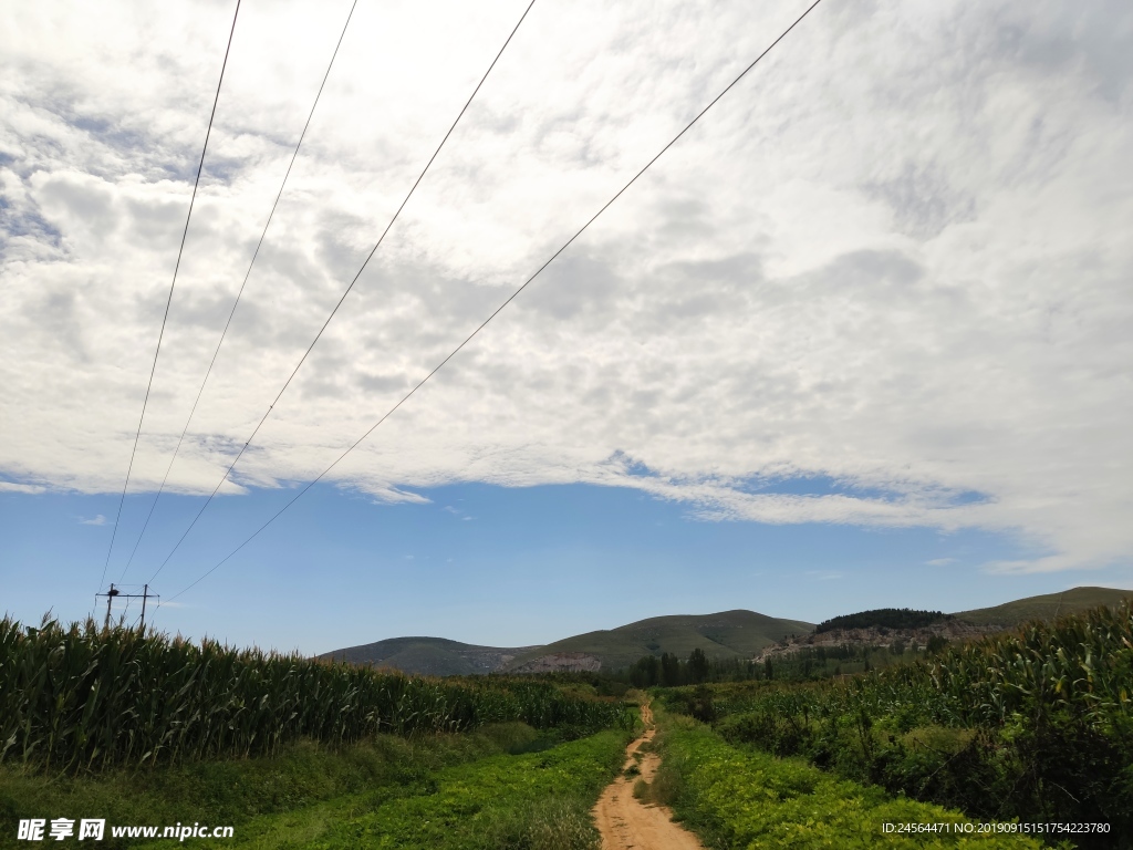 美丽的小山庄