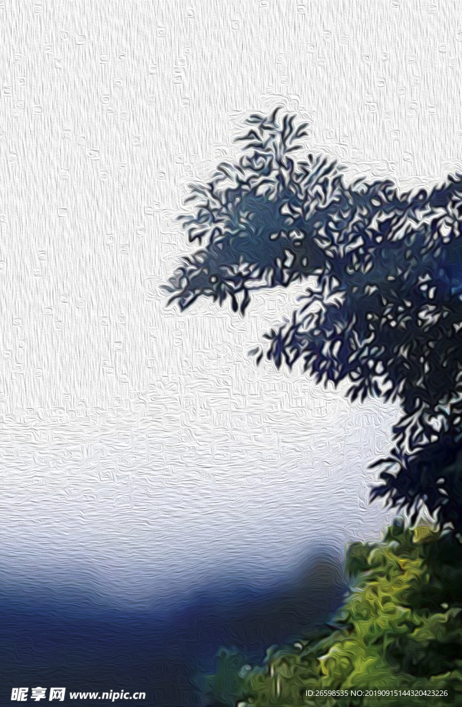 风景油画