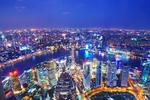 高楼大厦夜景城市