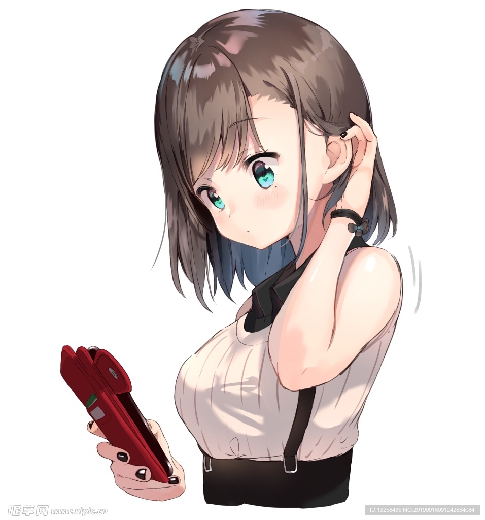 彩色卡通人物插画背景