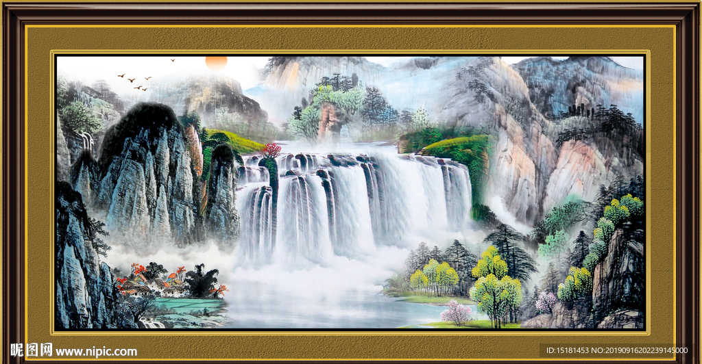 山水画