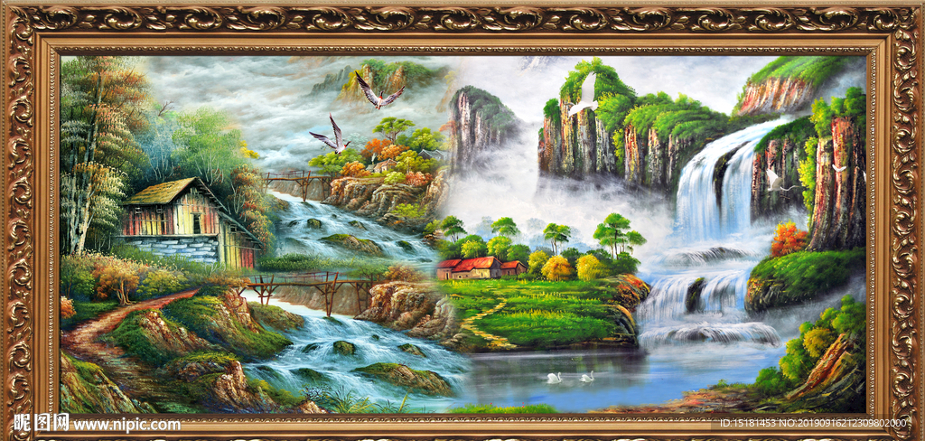 油画