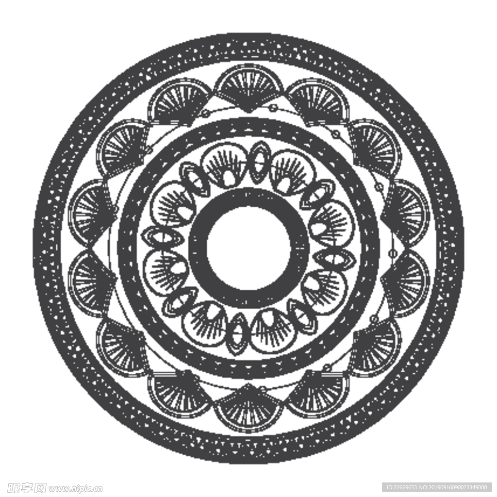 欧式花纹