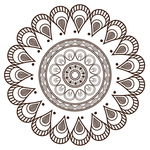 欧式花纹
