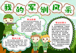军训小报