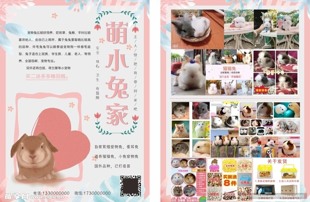 宠物宣传单