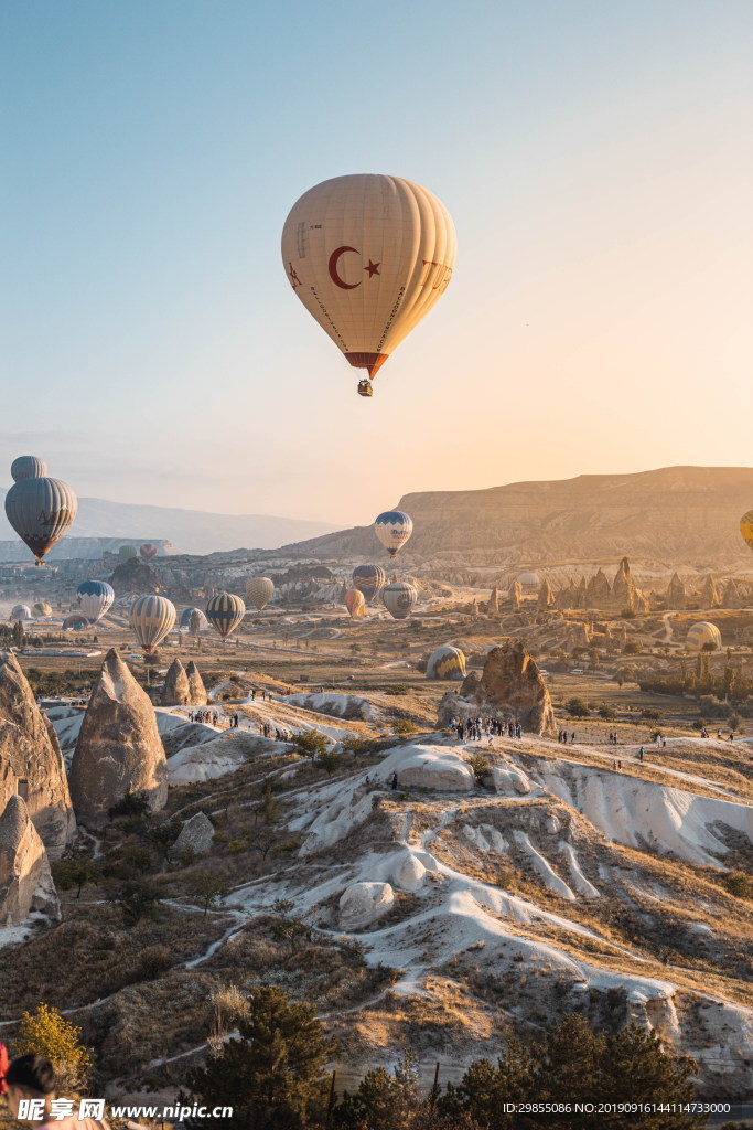 浪漫土耳其热气球