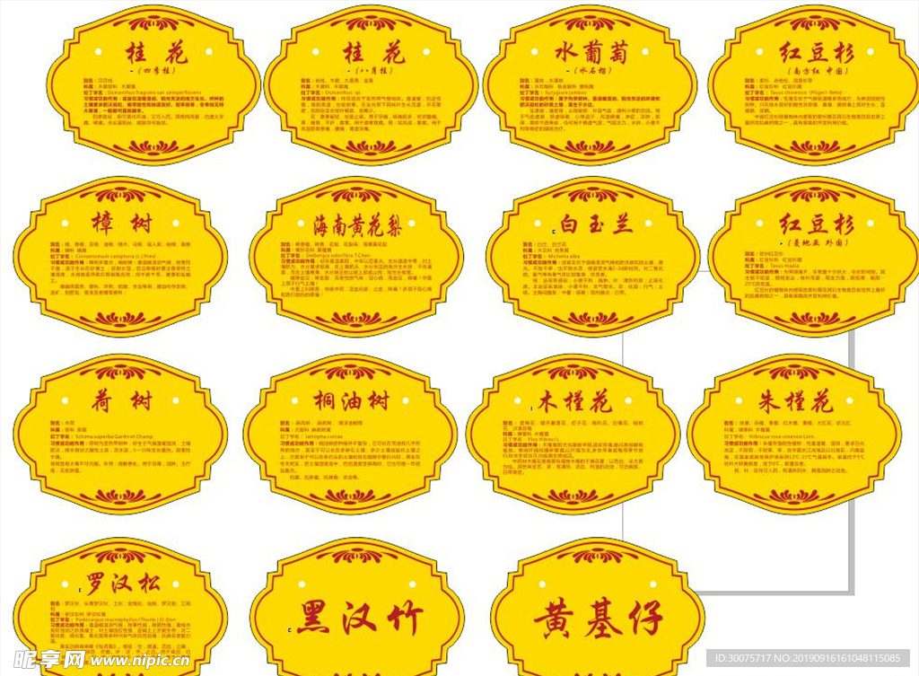 树牌