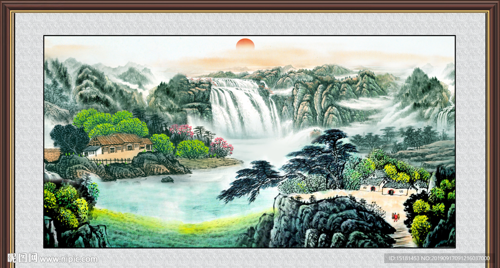 山水画