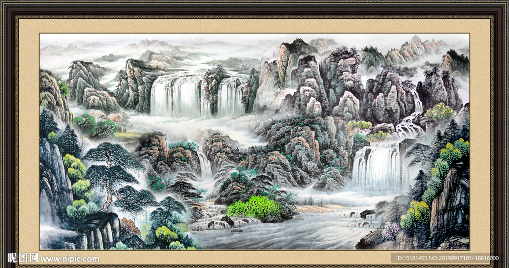 山水画