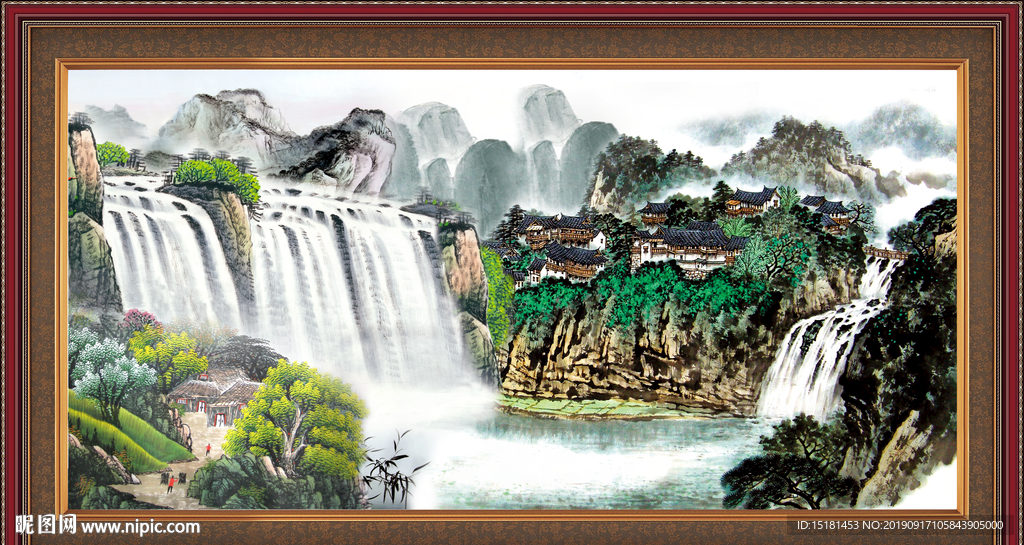 山水画