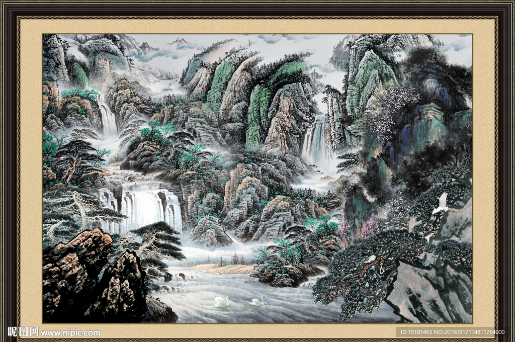 山水画