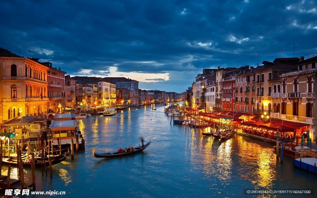 威尼斯 风光 壁纸 图片  水