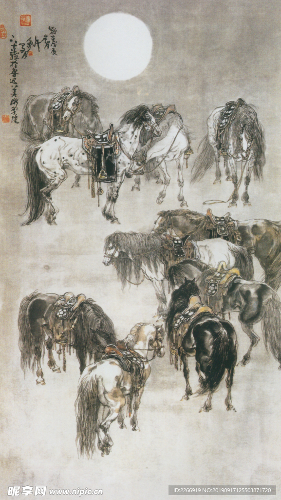 月下十骏