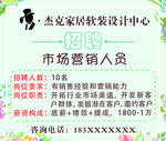 招聘广告 服装海报