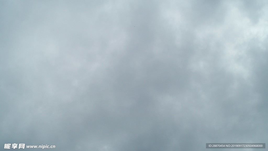 多云的天空