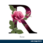 花体字母