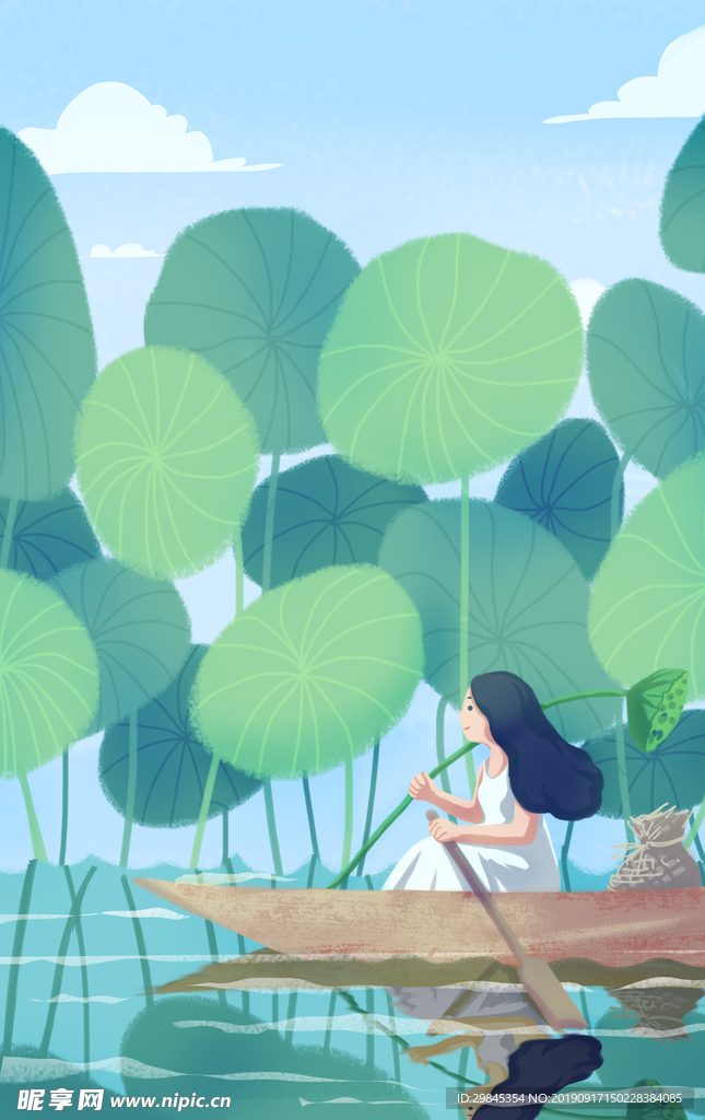夏季插画