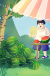 夏季插画