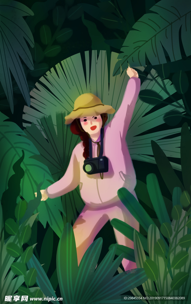 夏季插画