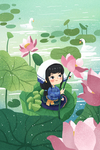 夏季插画