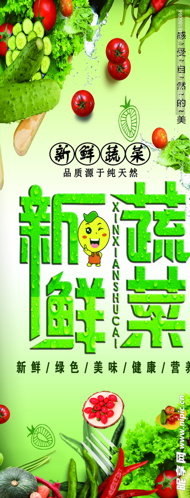 新鲜蔬菜