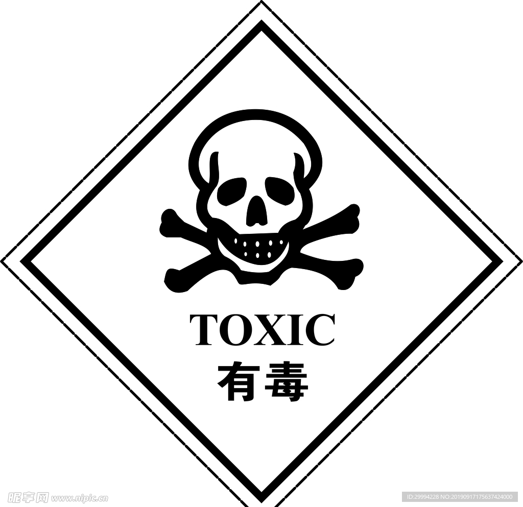 危废警示牌（有毒）