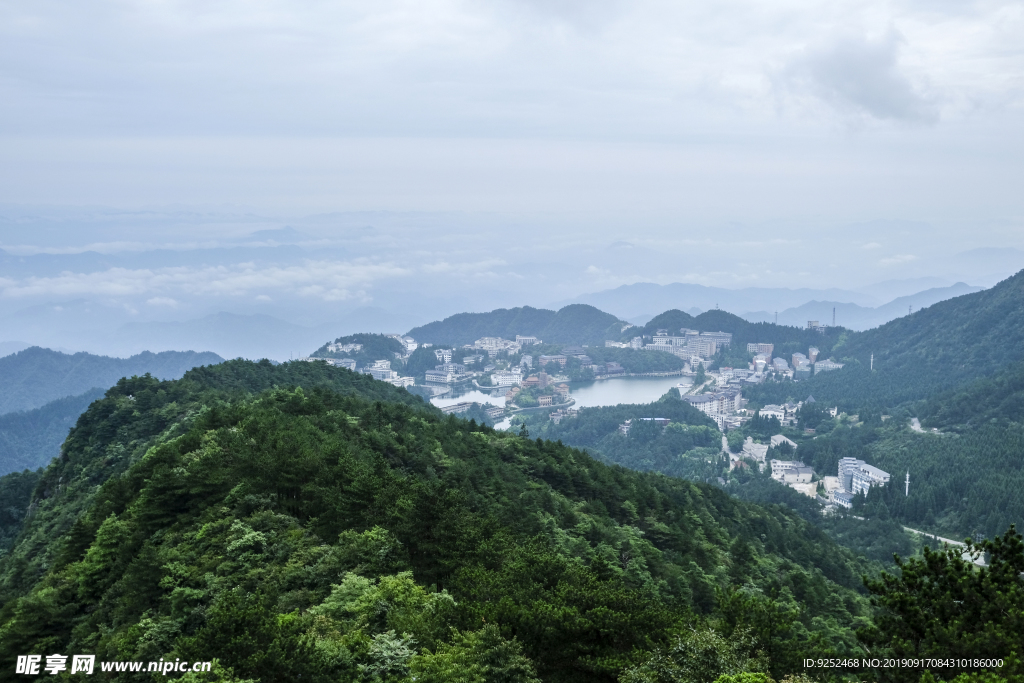 云中湖鸟瞰