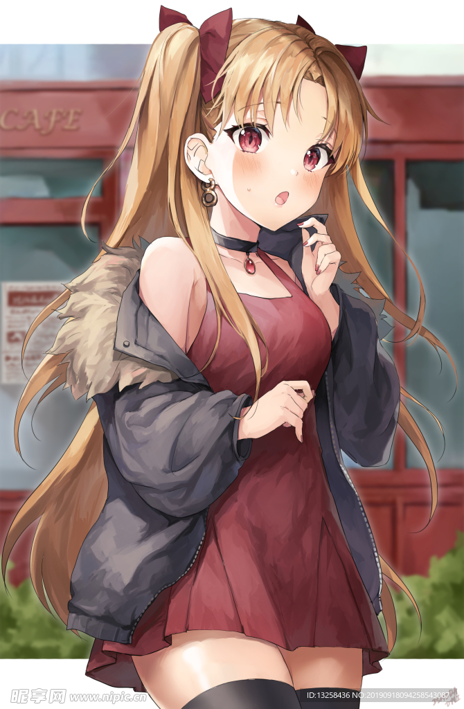 彩色卡通人物插画背景