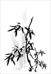 国画竹子