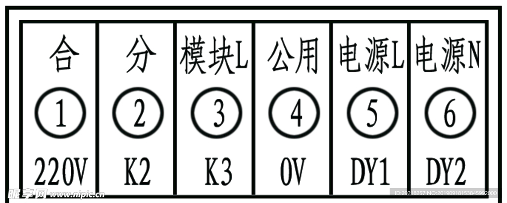 电表箱贴纸