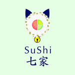 猫logo设计 寿司店