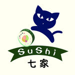 寿司猫logo设计