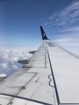 天空 蓝天 飞行 AIR 白云