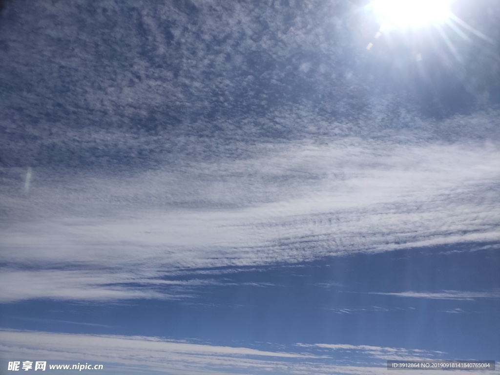 天空 蓝天 飞行 AIR 白云