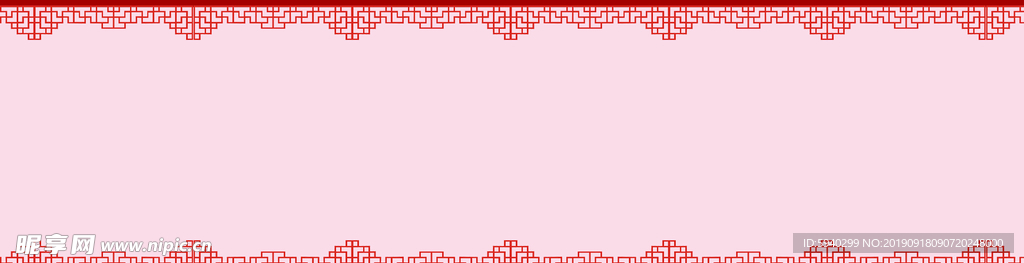 红色纹理 古典花边