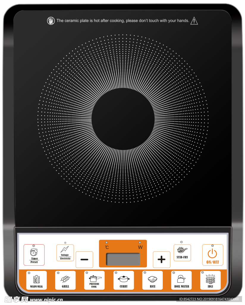 电磁炉 面板