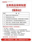 兴盛优选保鲜制度