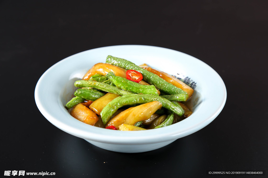 土豆炖豆角