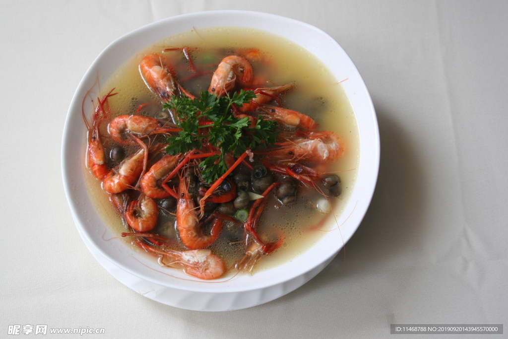 螺丝和虾