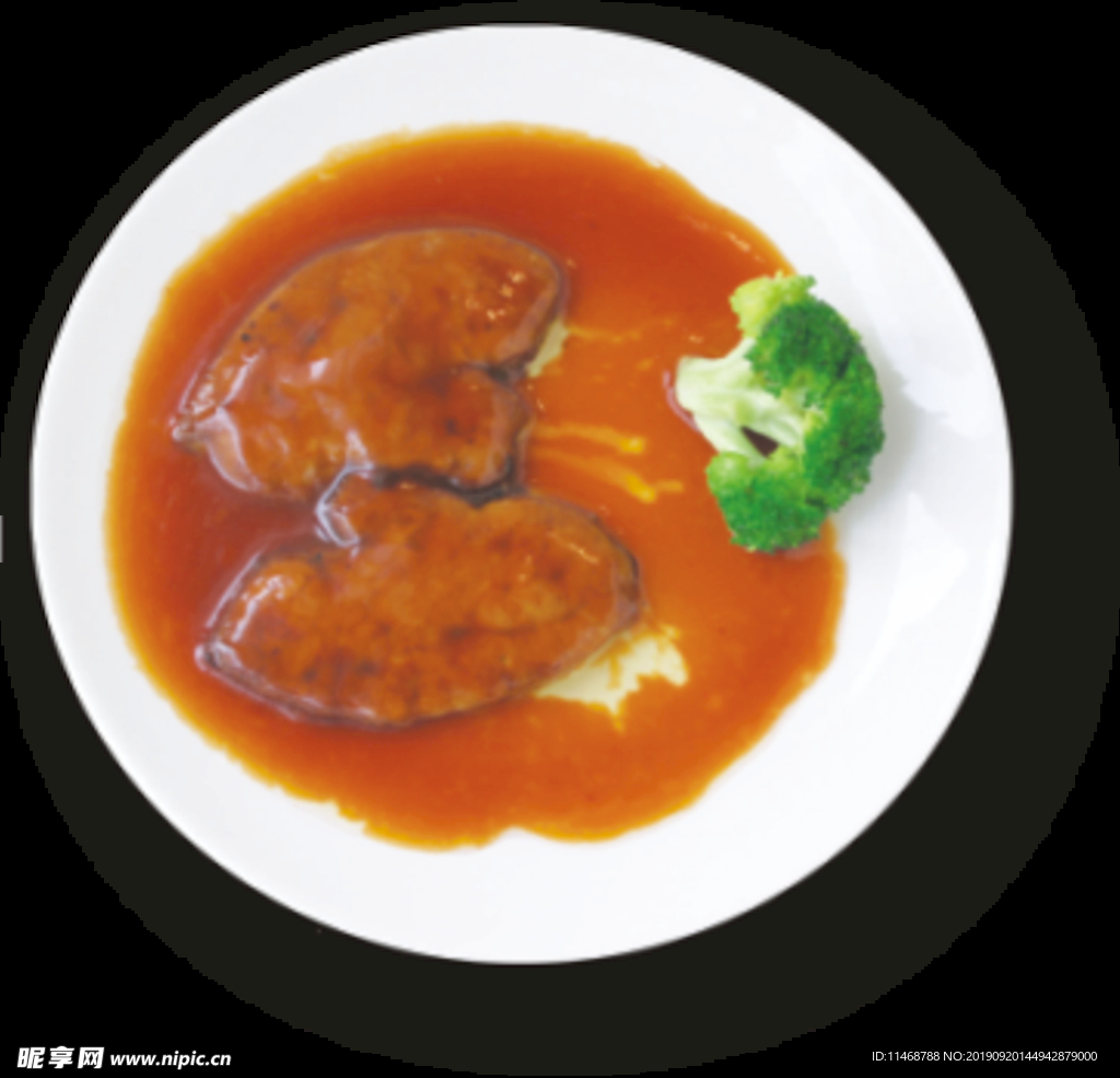 红酒香煎法国鹅肝
