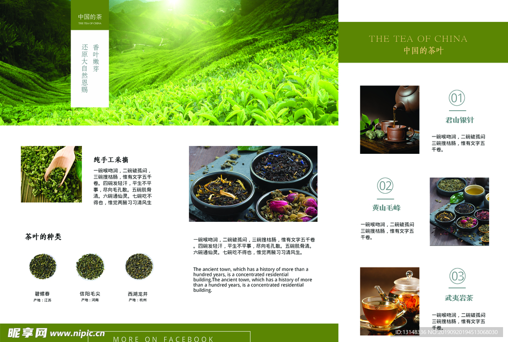 茶折页