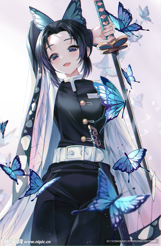 彩色卡通人物插画背景