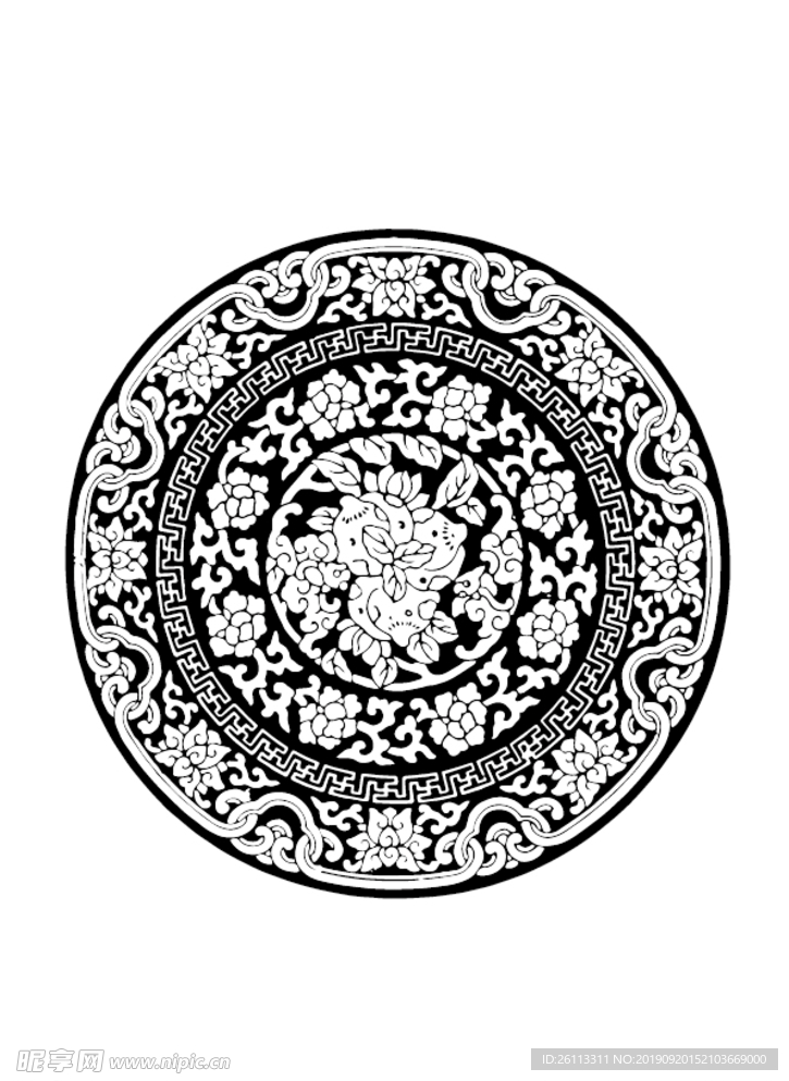 中国古典花纹