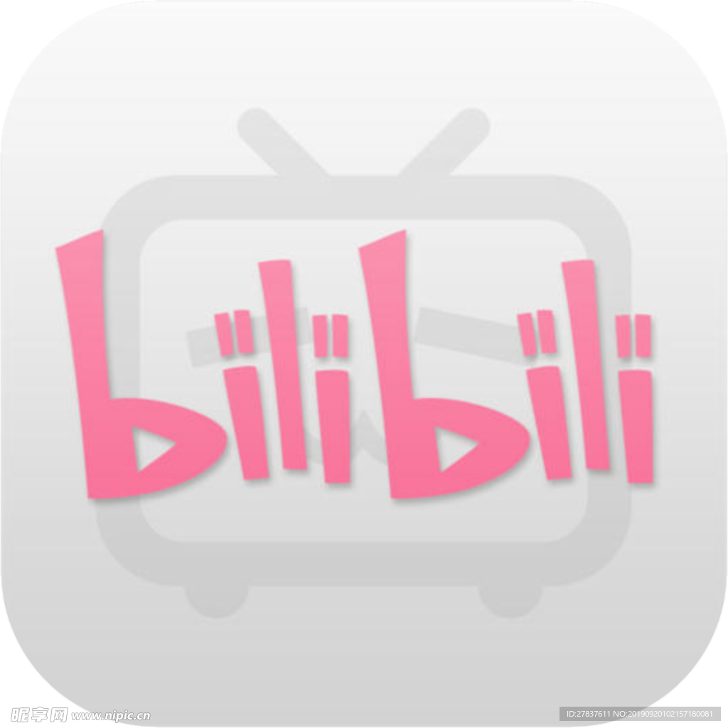 bilibili视频播放器图标