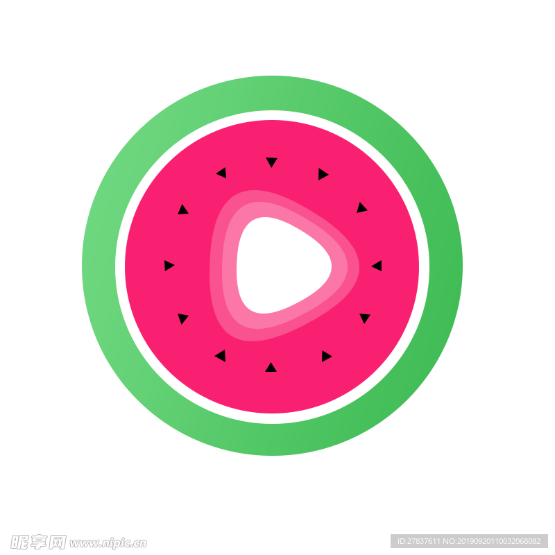 西瓜视频logo 图标app