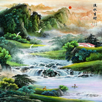 山水风景画