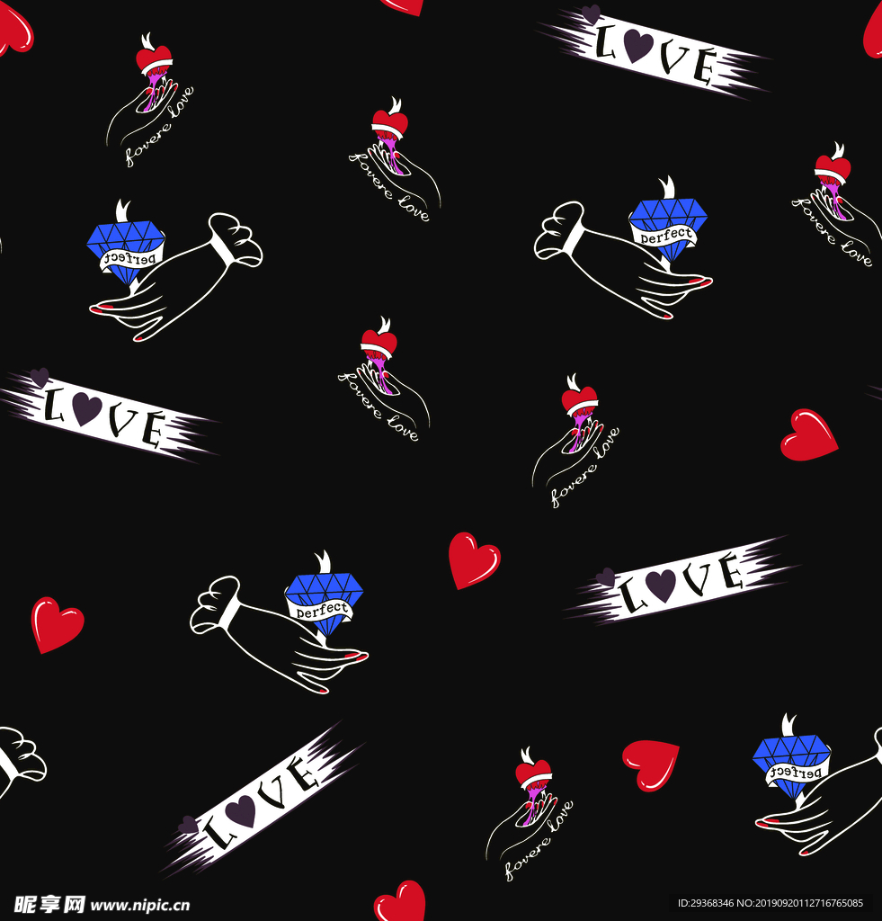 LOVE钻石心