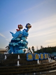 海豚雕塑